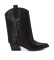 Comprar Carmela Botins em pele 161961 Preto