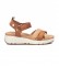 Carmela Leather sandals 068468 camel