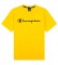 Champion T-shirt Ã  logo jaune
