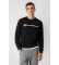 Champion Sweat-shirt noir à col ras du cou