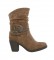 Chika10 Kurazo Boots 19 leather -Heel height: 7 cm