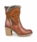 Chika10 Marlen 19 leather ankle boots -Heel height: 7 cm
