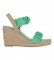 Chika10 Sandals Violet 04 Green