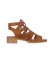 Chika10 New Tivolino 01 brown sandals