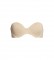 Calvin Klein Soutien-gorge sans bretelles doublé beige