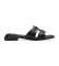 Comprar Clarks Sandalias de piel Ariany Mule negro