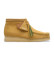 Køb Clarks Brune Wallabee-læderstøvler