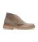 Comprar Clarks Botins Desert em pele bege