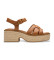 Kaufen Clarks Coledale Riemchensandalen aus Leder braun