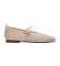 Comprare Clarks Ballerine Fawna Jane in pelle bianco crema