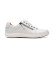 Comprar Clarks Sapatilhas de couro branco Nalle Lace