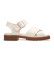 Acheter Clarks Sandales en cuir blanc crème Orinoco Cross