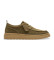 Kopen Clarks Polden Moc groen leren schoenen