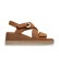 Buy Clarks Kidiki Sun sandals brown