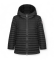 Comprar Colmar Capa con capucha de plumas negro