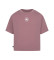 Kopen Converse Vierkant T-shirt met roze chuck patch