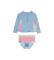 Comprare Converse Costume da bagno in misto cotone blu