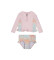 Comprare Converse Costume da bagno in misto cotone rosa