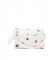 Desigual Piccola borsa a tracolla con fiori bianchi