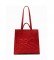 Desigual Large red logo shopper bag