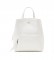 Desigual Multi-position small backpack white