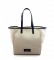 Dimoni Shopping Bag AC915STTOBE beige -30x46x19cm