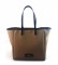Dimoni Shopping Bag AC915STTOBE taupe -30x46x19cm