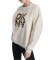 Kp DKNY Animal Print beige sweatshirt