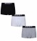 DKNY Pack de 3 Boxers New York negro, gris, blanco 
