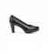 Dorking Zapatos de piel Blesa D5794 Sugar negro -Altura tacÃ³n: 8 cm-