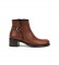 Dorking by Fluchos Chiara D8966 brown leather ankle boots -Heel height 5cm