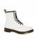 Dr Martens Bottes en cuir 1460 blanc