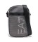 Buy EA7 Sporty shoulder bag with front logo XL grey