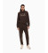 Buy EA7 Organic cotton blend tracksuit with brown maxilogotype