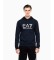 K�b EA7 Core Identity-sweatshirt marineblå