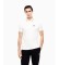 Comprare EA7 Polo Core Identity in piqué bianco