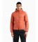 Comprar EA7 Chaqueta de plumas plegable Core Identity con capucha naranja
