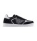 Buy EA7 Heritage Eagle Leather Sneakers Black