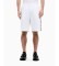 Buy EA7 Bermuda Logo Series in white interlock