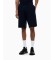 Buy EA7 Bermuda Shorts Logo Series in navy interlock
