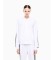 Acheter EA7 Sweat à capuche Logo Series blanc