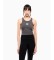 Buy EA7 Gray stretch cotton knit top