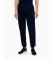 Comprare EA7 Pantaloni interlock blu navy