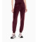 Buy EA7 Trousers Athletic Velour burgundy