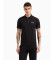 Kaufen EA7 Core-Identity-Poloshirt aus schwarzer Baumwolle