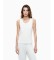 Comprar EA7 Camiseta de tirantes en mezcla de viscosa Precious blanco