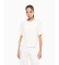 Comprar EA7 Camiseta en mezcla de viscosa Precious blanco