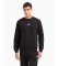 Comprare EA7 Felpa nera a maniche lunghe