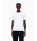 Buy EA7 Core Identity white pima cotton T-shirt