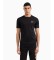 Buy EA7 Black Core Identity pima cotton T-shirt